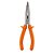 Alicate Meia Cana Longo Profissional IS 1000v Curvo 8" - 363 - Imagem 2