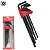 Jogo Chave L Torx Extra Longa Com Furo Guia T8-T50 - 10 Peças - Imagem 1
