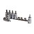 Jogo Soquete Bits Torx® 1/2" - 7 Peças (33.222.07) - Imagem 1