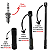 Kit 2 Chaves De Vela Forjada Extra Longa 33cm 14 E 16mm - Imagem 6