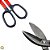 Tesoura Chapa Funileiro Cisalha Tipo Americana 10"pol/25cm - Imagem 4