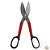 Tesoura Chapa Funileiro Cisalha Tipo Americana 12"pol/30cm - Imagem 4