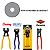 Disco Roldana De Videa Para Torques Alicate Mosaico - 2pçs - Imagem 5