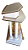 Púlpito com arca da aliança médio porte - Imagem 4
