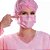 Máscara Rosa Claro Descartável Protdesc Caixa com 50un - Imagem 2