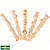 Crock Nudos Sabor Parmesão 100g- Canudinhos de Batata Doce com Chia - Imagem 2