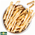 Crock Nudos Sabor Lemon Pepper 200g- Canudinhos de Batata Doce com Chia - Imagem 1