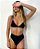 Biquini hot pant Roberta (preto pink neon) - Imagem 2