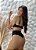 Biquini meia taça hot pant canelado preto - Imagem 2