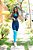 Conjunto fitness power (marinho azul claro) - Imagem 1