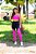 Conjunto fitness power (preto pink) - Imagem 1