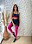 Conjunto fitness power (preto marsala) - Imagem 1