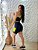 Conjunto fitness shorts bolso (preto neon) - Imagem 2