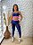 Conjunto fitness power (marinho rosa) - Imagem 1