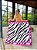 Pareo Canga Resort - Zebra Fucsia - Imagem 1