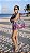 Bolsa Praia Resort - Onça Degrade Pink - Imagem 1