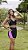 Conjunto fitness shorts bolso (preto pink) - Imagem 3