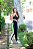 Conjunto fitness power (preto verde branco) - Imagem 1