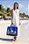 Bolsa Praia resort - Folhas Fundo Azul - Imagem 1