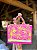 Bolsa Praia Resort - Folhagem Pink Neon - Imagem 1