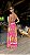 Pareo Canga Resort - Folhagem Pink Neon - Imagem 3