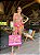 Pareo Canga Resort - Folhagem Pink Neon - Imagem 4
