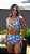 Biquini V Hot Pant (estrela do mar) - Imagem 1