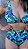 Biquini V Hot Pant (folhagem verde azul) - Imagem 2