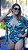 Chemise Tule (folhagem verde azul) - Imagem 1