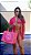 Chemise Tule (onça pink com laranja) - Imagem 2