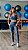 Conjunto fitness aveludado com bolso (cinza rosa) - Imagem 1