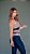 Conjunto fitness aveludado (bronze preto off white) - Imagem 5