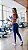 Conjunto fitness aveludado (marinho pink neon) - Imagem 4