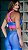 Conjunto fitness power (azul pink) - Imagem 5