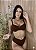 Biquini meia taça hot pant - Marrom - Imagem 1