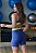 Conjunto fitness shorts wonder (azul neon) - Imagem 2