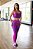 Conjunto fitness aveludado (roxo rosa lilás) - Imagem 1