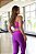 Conjunto fitness aveludado (roxo rosa lilás) - Imagem 2