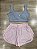 Conjunto Shorts Duplo Tactel (várias cores) - Imagem 10