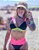 Biquini Geisa (preto neon pink) - Imagem 1
