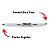 Kit 3 Canetas Viscot 1425SR Ponta Dupla Regular Ultra Fina-Estéril - Imagem 2