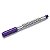 Kit 5 Canetas Viscot 1451 Ponta Fina Regular - Roxa - Imagem 3