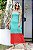 Vestido Longo Tricot Bicolor Vazado - Imagem 1
