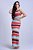 Vestido Longo Tricot Tarsila Vazado Alças Finas - Imagem 1