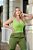 Blusa Feminina Cropped Tricot Rendado Alta Qualidade - Imagem 1