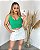 Blusa Feminina Cropped Tricot Rendado Alta Qualidade - Imagem 9