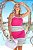 Vestido Casual Feminino Listrado com Alça em Tricot Canelado - Imagem 7