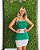 Vestido Casual Feminino Listrado com Alça em Tricot Canelado - Imagem 16