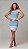 Vestido Casual Feminino Listrado com Alça em Tricot Canelado - Imagem 9