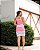 Vestido Casual Feminino Listrado com Alça em Tricot Canelado - Imagem 3